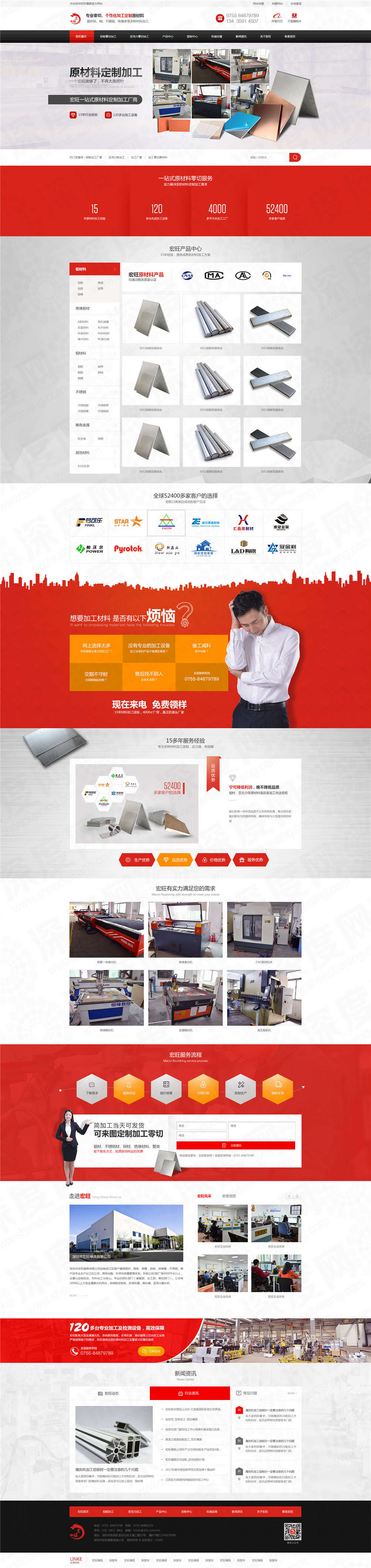 深圳宏旺模具營(yíng)銷(xiāo)網(wǎng)站建設(shè)案例